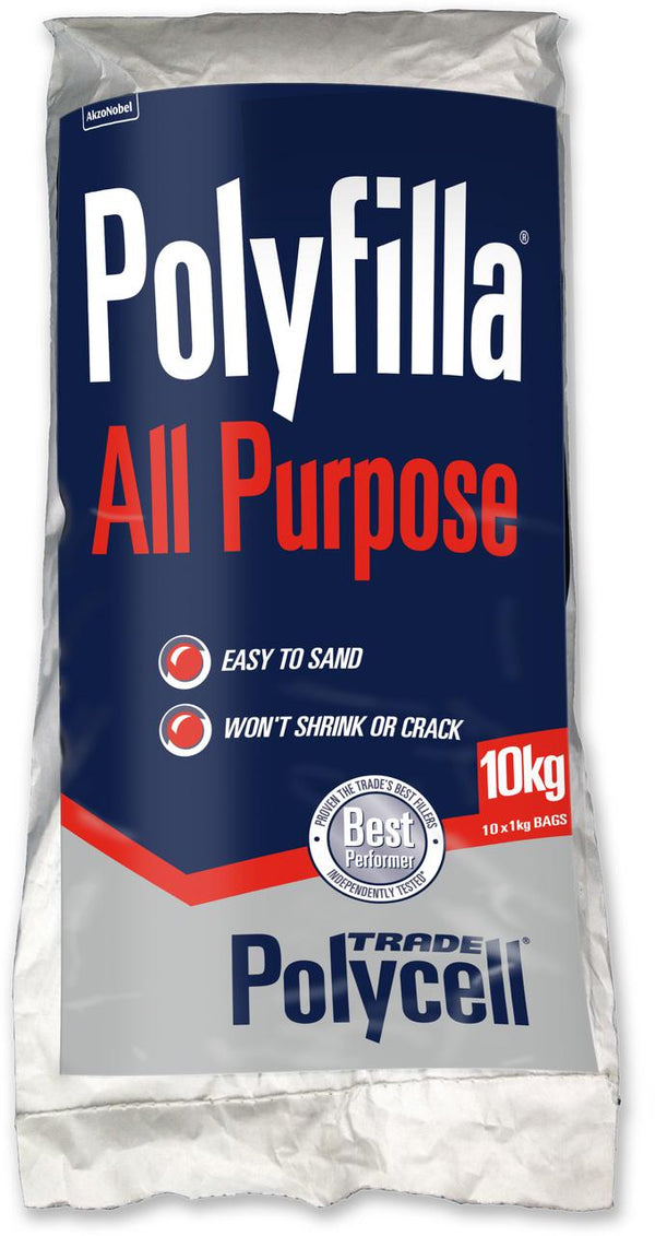 Polycell Trade All Purpose Polyfilla Powder Filler - All Sizes