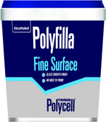 Polycell Trade Polyfilla Fine Surface Filler - Ready Mixed - 500g or 1.75Kg