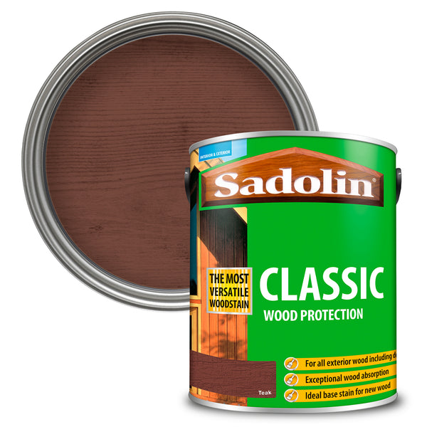 Sadolin Classic All Purpose Woodstain - All Colours - All Sizes