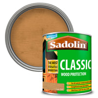 Sadolin Classic All Purpose Woodstain - All Colours - All Sizes