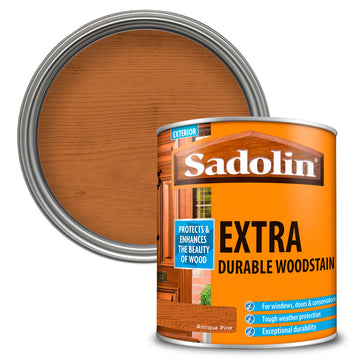 Sadolin Extra Durable Woodstain - All Colours - All Sizes