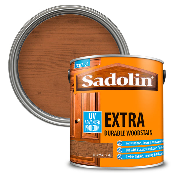 Sadolin Extra Durable Woodstain - All Colours - All Sizes