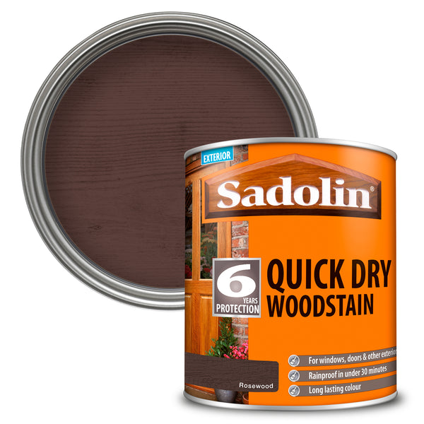 Sadolin Quick Dry Woodstain - All Colours - All Sizes