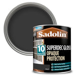 Sadolin Superdec Gloss Opaque Wood Protection - Black or White - All Sizes