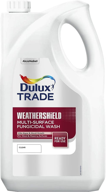 Dulux Trade Weathershield Fungicidal Wash - 5L