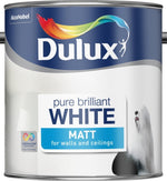 Dulux Retail Matt Paint - Pure Brilliant White - All Sizes