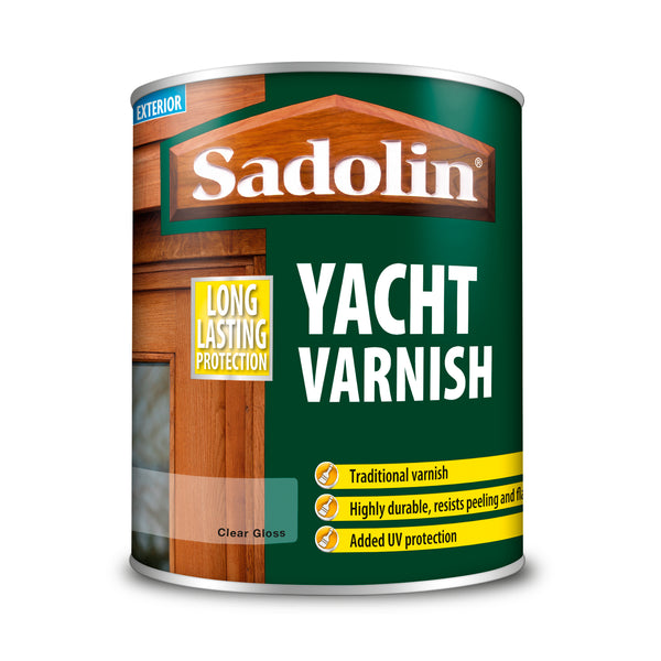 Sadolin Yacht Varnish - Clear - All Sizes
