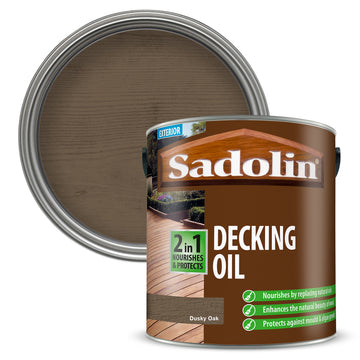 Sadolin 2 in 1 Decking Oil - All Colours - All Sizes