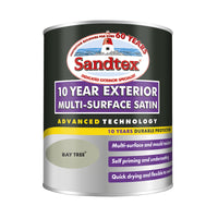 Sandtex 10 Year Exterior Multi Surface Satin - All Colours - All Sizes