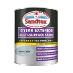 Sandtex 10 Year Exterior Multi Surface Satin - All Colours - All Sizes