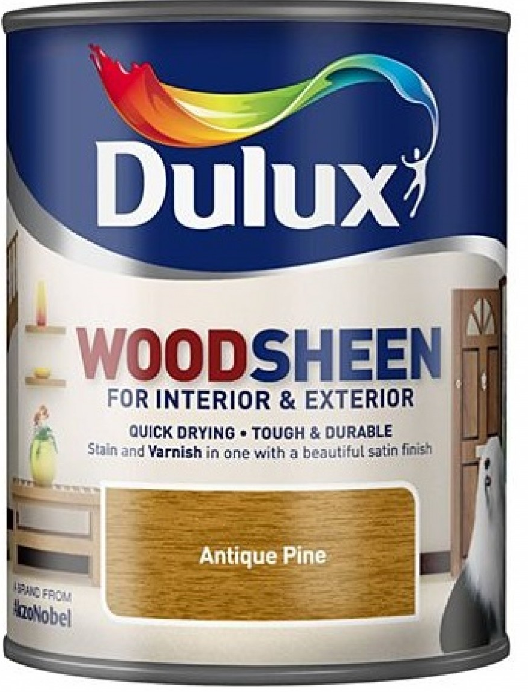 Dulux Interior & Exterior Water Based Woodsheen - 250ml and 750ml - All Colours