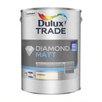 Dulux Trade Diamond Matt Pure Brilliant White / Magnolia 2.5L or 5 Litres