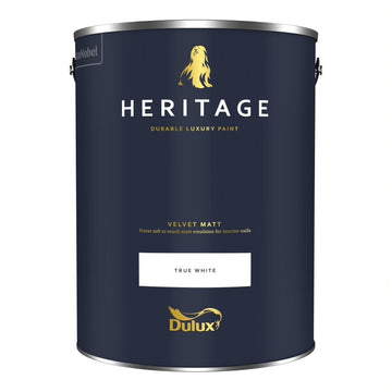 Dulux Heritage Velvet Matt - 5L - True White