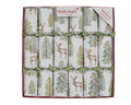 Robin Reed Christmas Crackers - Sage Woodland - 12 Inch - 6 Pack