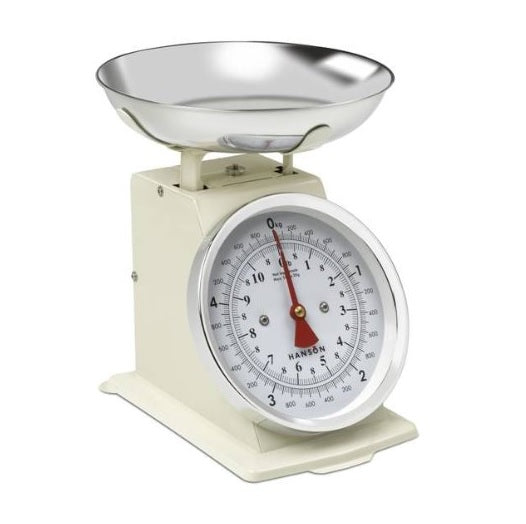 Terraillon Traditional Mechanical Kitchen Scales - Cream