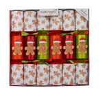 Robin Reed Christmas Crackers - Racing Gingerbread - 13 Inch - 6 Pack