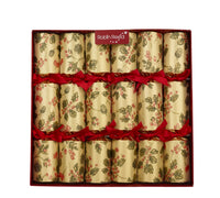 Robin Reed Christmas Crackers - Berry Garland - 14 Inch - 6 Pack