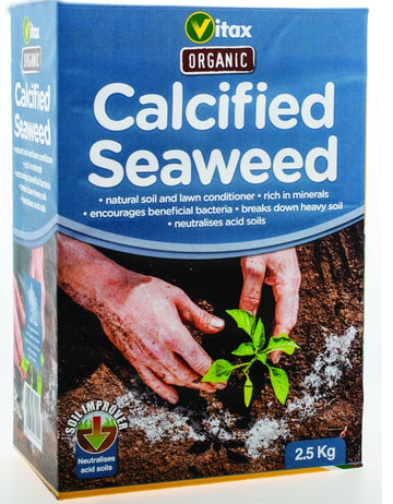Vitax Calcified Seaweed - Soil and Lawn Conditioner - 2.5kg