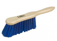 6" (150mm) British made soft bristle nylon hand brush - Blue