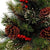 Mini Snowy Christmas Tree with Berries and Pine Cones In Jute Bag - 60cm