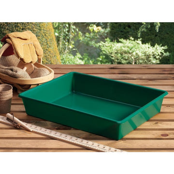 Garland Deep Garden Tray - Multi Purpose Green Plastic Tray