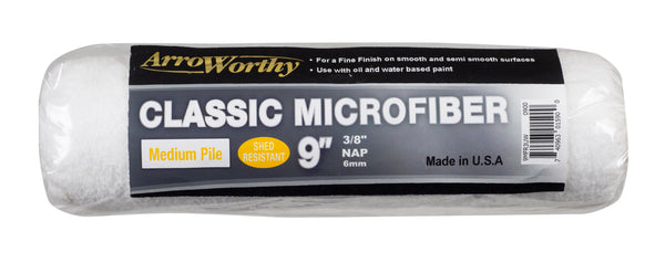 Arroworthy Classic Microfiber Paint Roller Refill - Short Medium or Long Pile