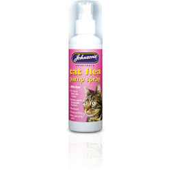 Cat Flea Treatment Flea Killer Remover Johnsons Vet Cat Flea Pump Spray 100ml