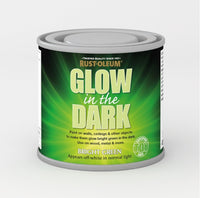 Rust-Oleum Glow in the Dark Green Brush on Toy Safe Paint - 125ml