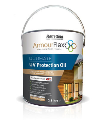 Armourflex Ultimate UV Protection Oil Natural Clear - 1L or 2.5L