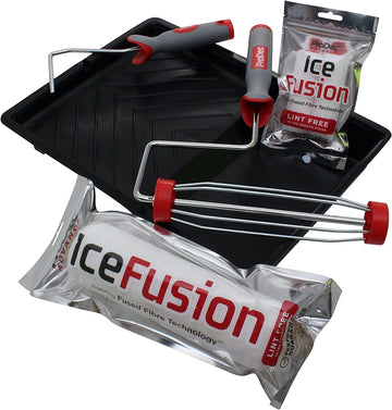 ProDec Ice Fusion 9" and 4" Decorating Kit - Rollers Frame and Tray