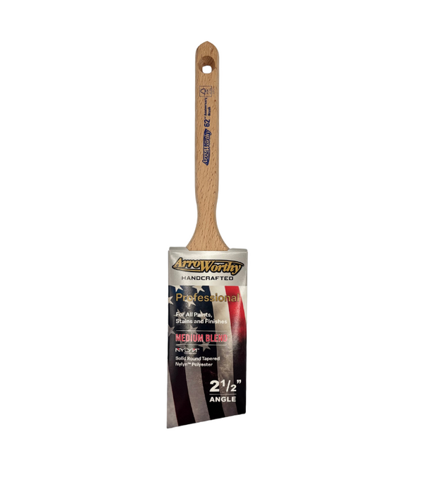 Arroworthy Anniversary Angle Standard Medium Blend Paint Brush - 2.5 Inch