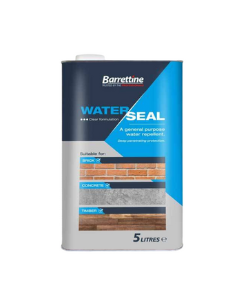 Barrettine Water Seal - Solvent Based Brick & Concrete Preserver - 5 Litre