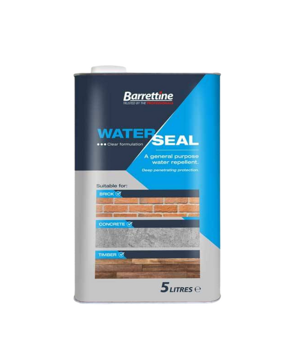 Barrettine Water Seal - Solvent Based Brick & Concrete Preserver - 5 Litre