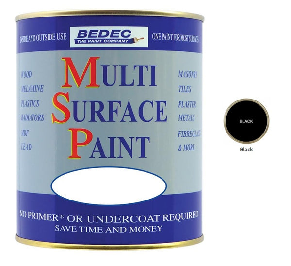 Bedec Multi Surface Paint - Satin - All Colours - All Sizes