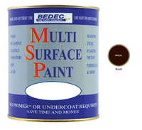 Bedec Multi Surface Paint - Satin - All Colours - All Sizes