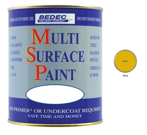 Bedec Multi Surface Paint - Gloss - All Colours - All Sizes