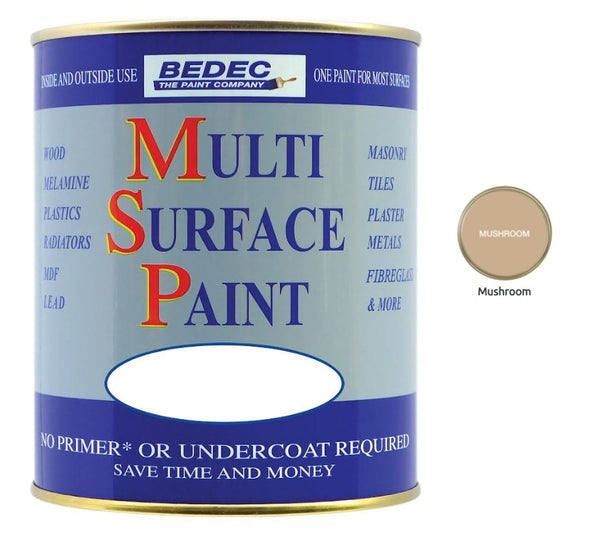 Bedec Multi Surface Paint - Gloss - All Colours - All Sizes