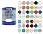 Bedec Multi Surface Paint - Satin - All Colours - All Sizes