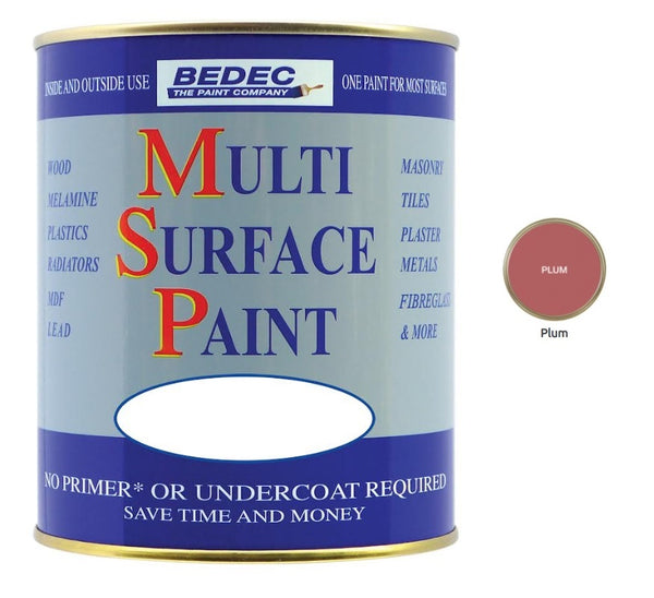 Bedec Multi Surface Paint - Gloss - All Colours - All Sizes