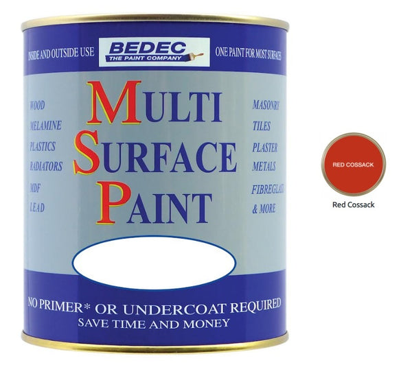 Bedec Multi Surface Paint - Gloss - All Colours - All Sizes