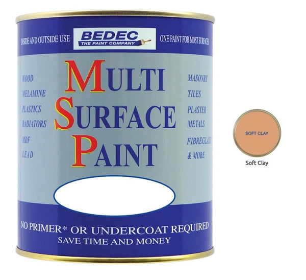 Bedec Multi Surface Paint - Gloss - All Colours - All Sizes