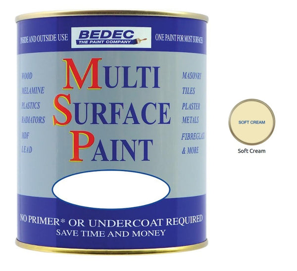 Bedec Multi Surface Paint - Matt - All Colours - All Sizes