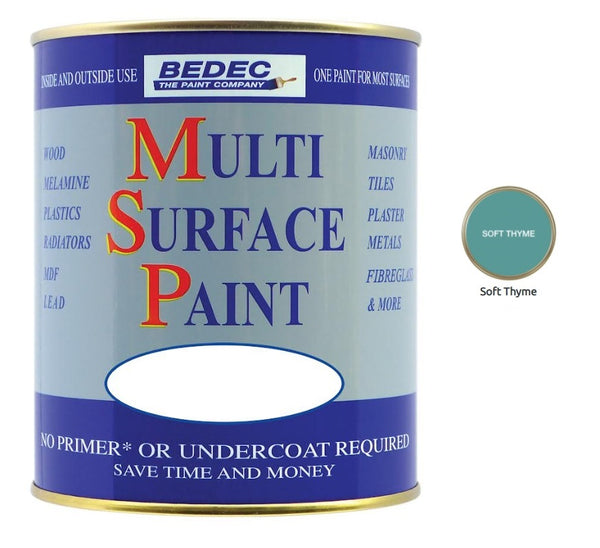 Bedec Multi Surface Paint - Gloss - All Colours - All Sizes