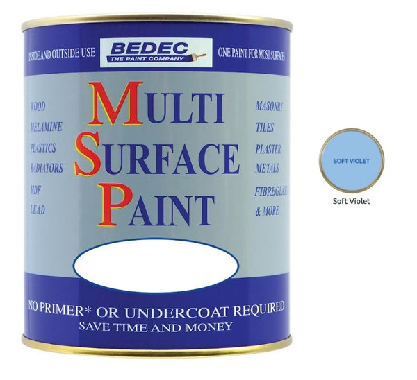 Bedec Multi Surface Paint - Gloss - All Colours - All Sizes