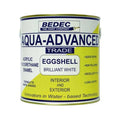 Bedec Aqua Advanced Paint Eggshell - Brilliant White - All Sizes