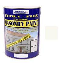 Bedec Extra Flex Masonry Paint - All Colours - 5 Litre