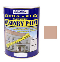 Bedec Extra Flex Masonry Paint - All Colours - 5 Litre