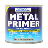 Bedec All Metals Primer Paint - Phosphate Grey - All Sizes