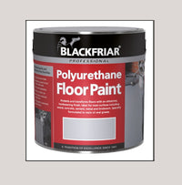 Blackfriar Polyurethane Floor Paint - Hard Wearing - Various Colours and Sizes