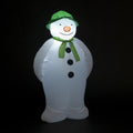 Snowtime Inflatable Indoor or Outdoor Christmas Snowman With LED Lights - 120cm